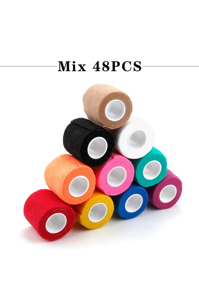 Choice18 A0170-48Pcs Mix 6/24/48Pcs Self-Adhesive Elastic Disposable TattooNo...