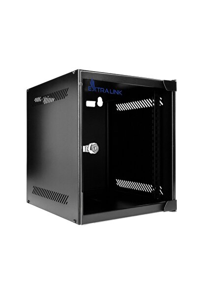Extralink Dulap rack LITE 6U 10 " 280x310 montabil pe perete, negru