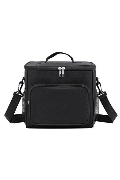 Choice black Oxford Cloth Thickened Bento Bag Large Capacity Portable Insulat...