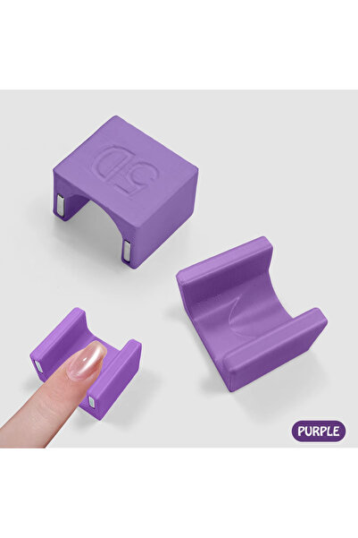 choice2 Purple LINMANDA 5D Multifunctional Cat Eye Nail Polish Gel Magnet Nai...