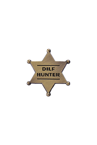 Choice1 XZ8402 Gold Color Star Enamel Pins Custom DILF HUNTER Brooches Simple...