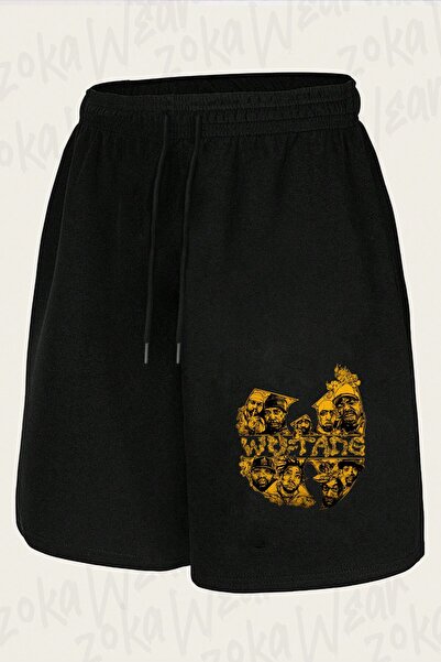 ZOKAWEAR Unisex Wu Tang Clan V23 Design Printed Shorts