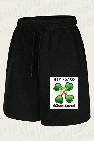 ZOKAWEAR Unisex σορτς με στάμπα 4chan Design