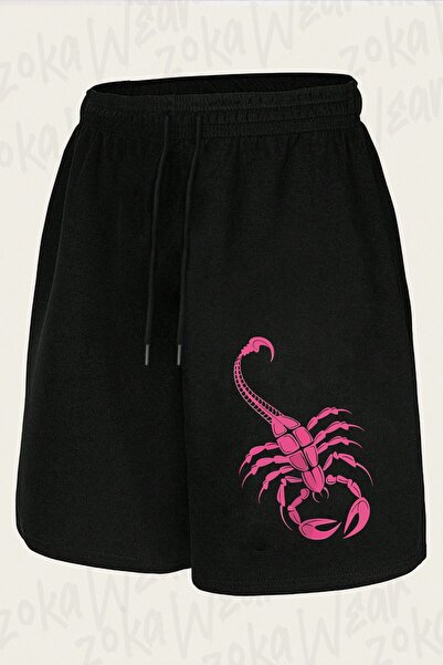 ZOKAWEAR Unisex Scorpio Zodiac V2 Design Printed Shorts