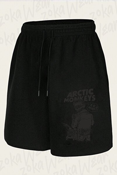 ZOKAWEAR Unisex Arctic Monkeys One for the Road Design Printed Shorts