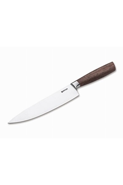 OEM Cutit de bucatar, Boker, Otel / Lemn, 21 cm, Maro