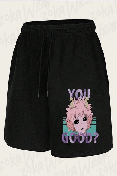 ZOKAWEAR Unisex My Hero Academia Mina Ashido Design Printed Shorts