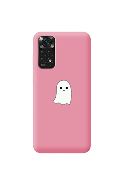 Other Xiaomi Redmi Note 11 4G Ghost Pink Colored Silicone TPU Θήκη