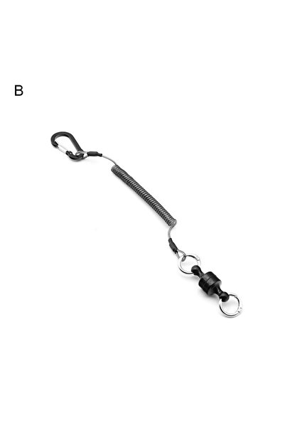 Choice1 B Fishing Magnetic Net Release Holder With Lanyard Fly Fishing Tool S...