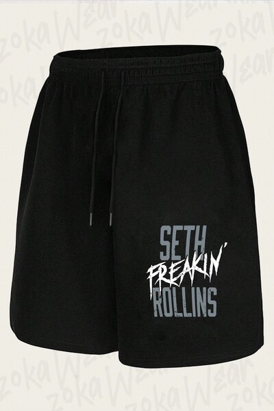 ZOKAWEAR Unisex Seth Freking Rollins Design Printed Shorts