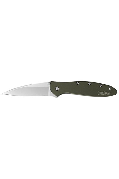 OEM Cutit pliabil Leek 1660OL, Kershaw, Inox, 17.9 cm, Verde