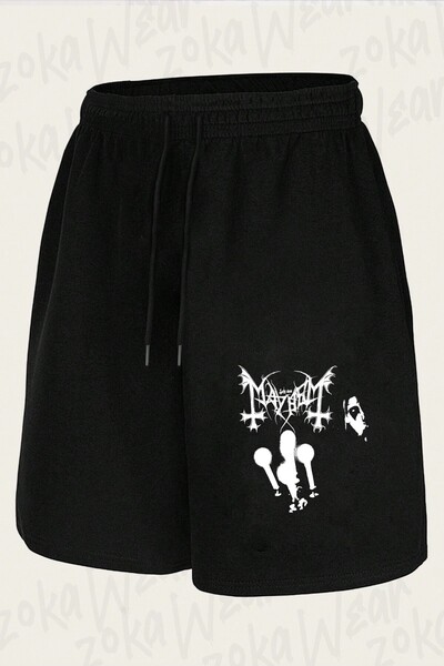 ZOKAWEAR Unisex Mayhem v11 dizajn šortsa sa printom