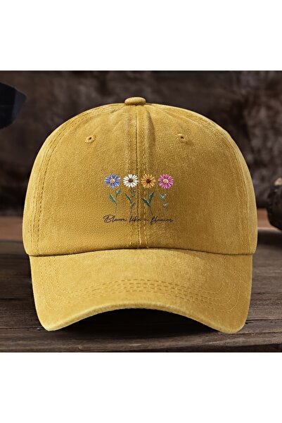 Choice3 Adjustable YELLOW Men's outdoor baseball cap, stylish and versatile w...