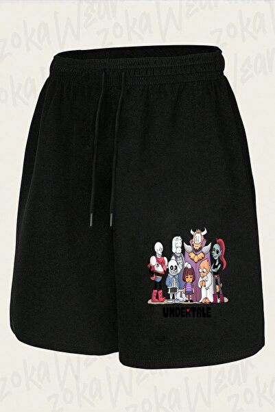 ZOKAWEAR Unisex Undertale Sans V3 Design Printed Shorts