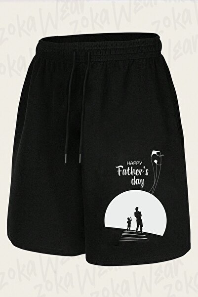 ZOKAWEAR Unisex Father's Day2 Design Printed Shorts
