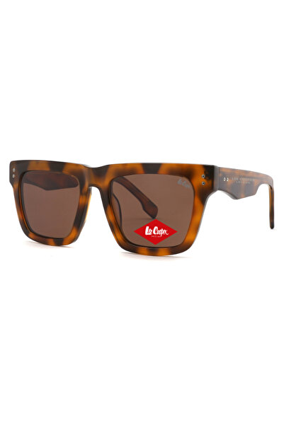 Lee Cooper Men 1.4 Tac Polarized Sunglasses Demi Mirror Lens - LCM10760C2