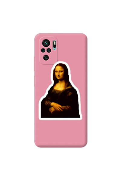 Other Xiaomi Redmi Note 10S Davinci Pink Colored Silicone TPU Θήκη