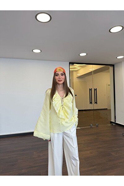 Kai Baby Women's Ruffled Design Shirt