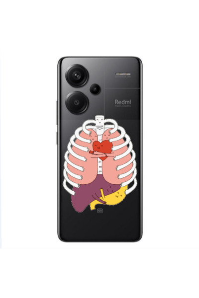 Other Xiaomi Redmi Note 13 Pro+ 5G Anatomy Transparent Silicone TPU Θήκη