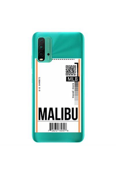 Other Xiaomi Redmi 9T Malibu Travel More Transparent Silicone TPU Θήκη