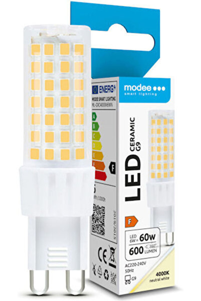 Other Modee Lighting Λάμπα LED 6W 72mm Για ντουί G9 Λευκό 600lm Κωδικός: 40.0...