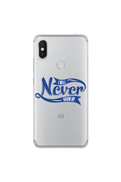 Other Xiaomi Redmi S2 I Will Never Grow Up Transparent Silicone TPU Θήκη