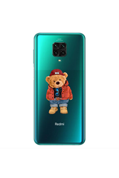 Other Xiaomi Redmi Note 9S Bear in a hat Transparent Silicone TPU Θήκη