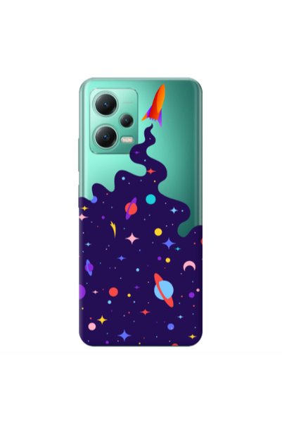 Other Xiaomi Redmi Note 12 Pro 5G Rocket Transparent Silicone TPU Θήκη