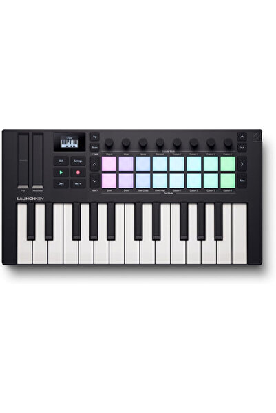 Novation MIDI Ελεγκτής Launchkey Mini με 25 Πλήκτρα Μαύρο Κωδικός: 0815301001690