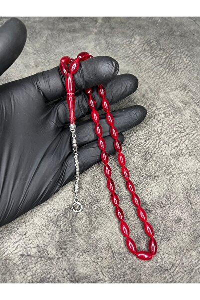 Mos Tespih High-End Fine-Cut Collectible Crimped Amber Prayer Beads
