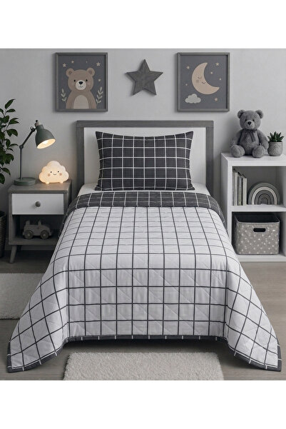 KAAN PREMIUM Single Person Quilted Pique Set |   Double-Sided |   Bed Cover &...