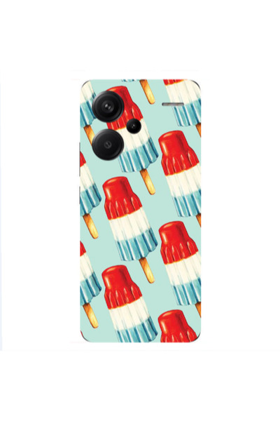 Other Xiaomi Redmi Note 13 Pro+ 5G Ice cream Transparent Silicone TPU Θήκη