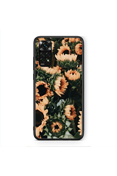 Other Xiaomi Redmi Note 11 Pro 5G Sunflowers Black Glossy Θήκη