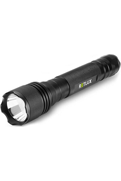 Retlux Φακός LED IP44 με Μέγιστη Φωτεινότητα 300lm Μαύρο