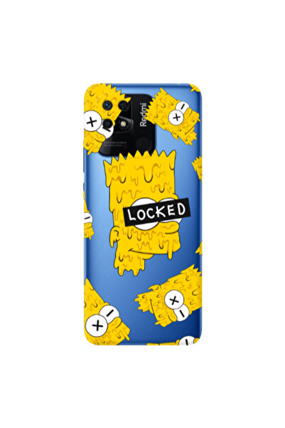 Other Xiaomi Poco C40 Bart Simpson Transparent Silicone TPU Θήκη