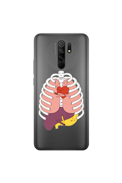 Other Xiaomi Redmi 9 Anatomy Transparent Silicone TPU Θήκη