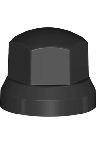 Other Truck Lug Nut Caps Konto Black 33mm 10 Pieces 942013/pla 942013/pla Cod...