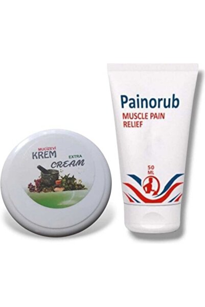 Painorub Kafur Özlü Mucizevi Extra Krem 200 ml + Muscle Pain-Relief Cream 50 ml