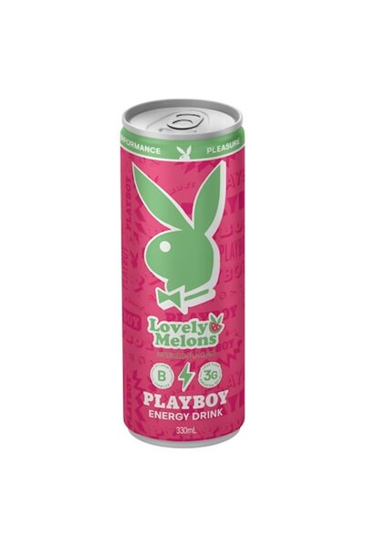Playboy Băutură energetică Lovely Melons 330ml – Băutură energetică cu aromă ...