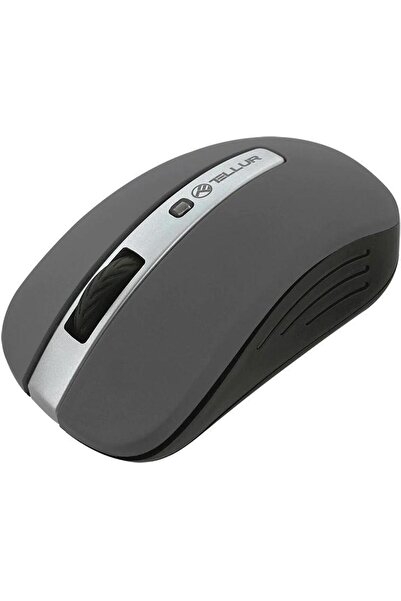 TELLUR Basic Wireless Optical Mouse, USB, 1600 DPI, Grey