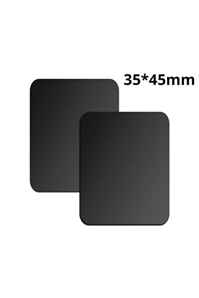 Choice1 2pcs Black 35x45mm Metal Plate For Magnetic Car Phone Holder Universa...