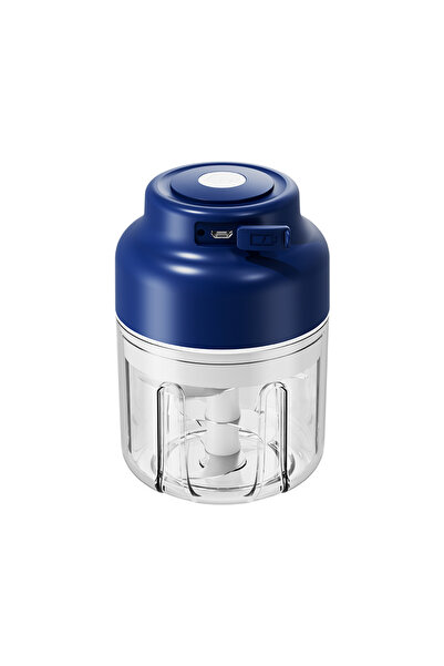 Choice Blue Electric Garlic Chopper Mini Portable Wireless Food Chopper 320ML...