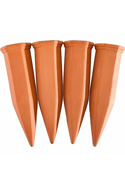 Choice1 4pcs ﻿ 4 Pcs Plant Self-Watering Stakes Terracotta Automatic Plant Wa...