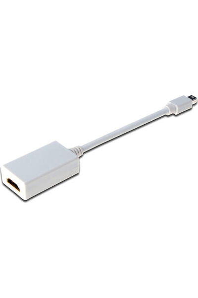 Digitus Convertor mini DisplayPort tată la HDMI tată Alb 1 buc. AK-340404-001-W