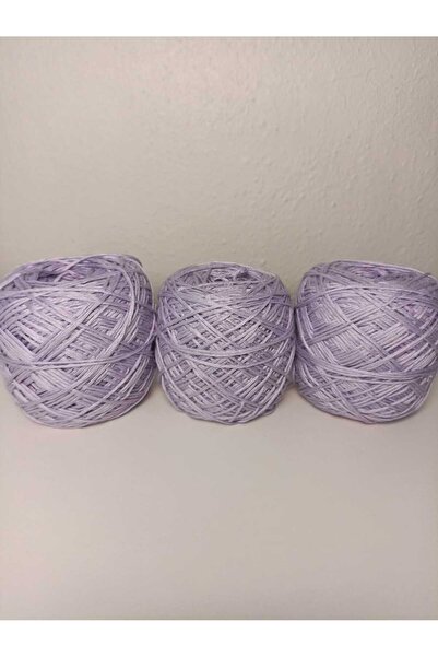 kartopya Lila Renkli Koton Örgü İpi 300gr(3x100 Gr)