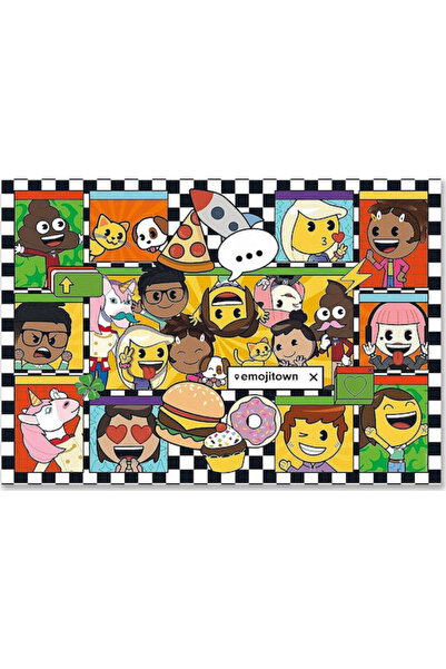 CLEMENTONI Puzzle 180 piese Clm Emoji Town Pud