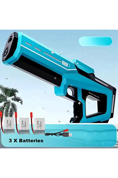 Choice4 60B- Blue -3Battery Electric Water Guns for Adults Powerful Automatic...