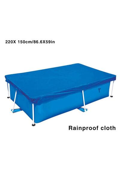 choice2 220x150CM Hot Swimming Pool Covers Outdoor For Pool Rectangle Pool Co...