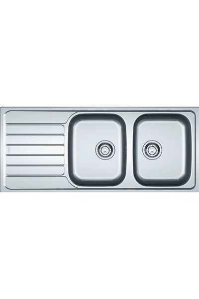 Franke Spark SKX 621 Λείος Inox Αντιστρεφόμενος Ανοξείδωτος Νεροχύτης 80cm