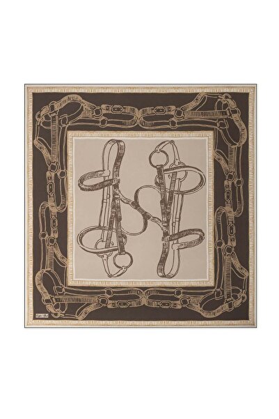 Çağrı İpek Urban Desen Tivil Silk Scarf Dg17271-1
